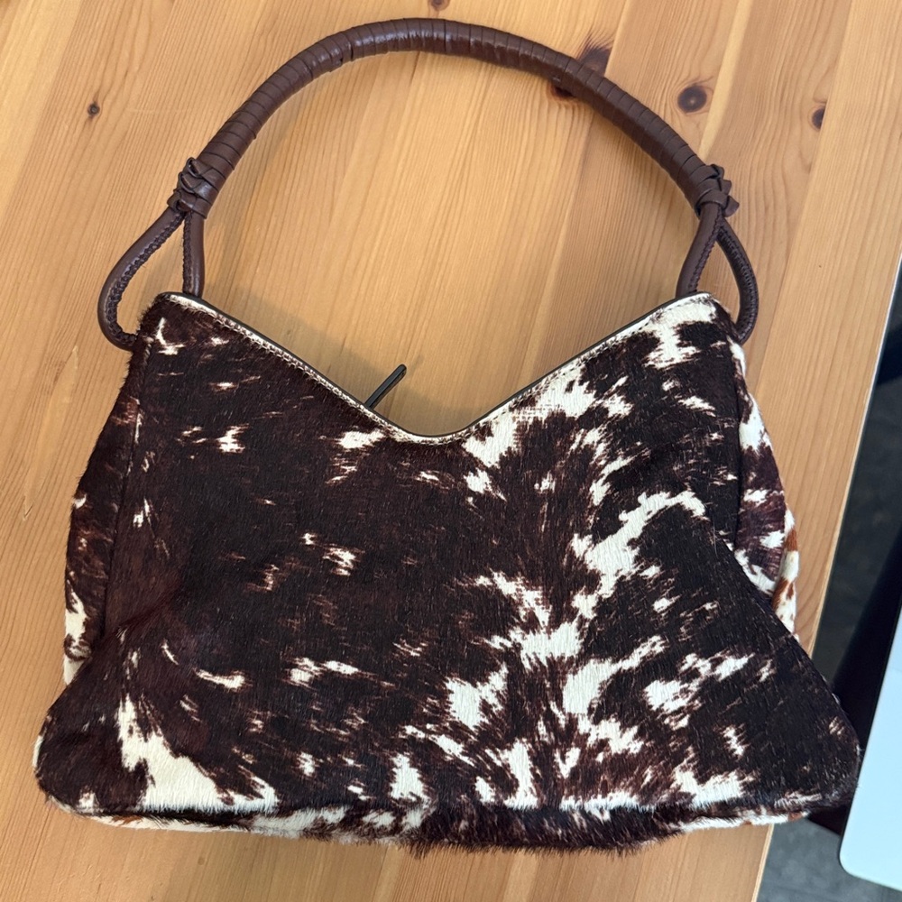 LIKE NEW STAUD Valerie Shoulder Bag, Mixed Haircalf - Picture 5 of 8